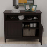 39.96-in W x 15.75-in D x 34.06-in H in Brown Assemble Upper Diagonal Kitchen Cabinet with 2 Doors for Dining Room