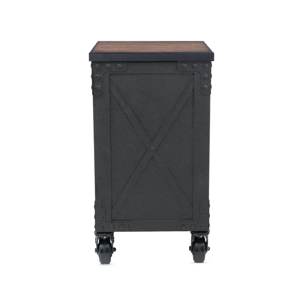 DURAMAX 36 in. W x 20 in. D 5-Drawer Wood Top Roller Cabinet Tool Chest