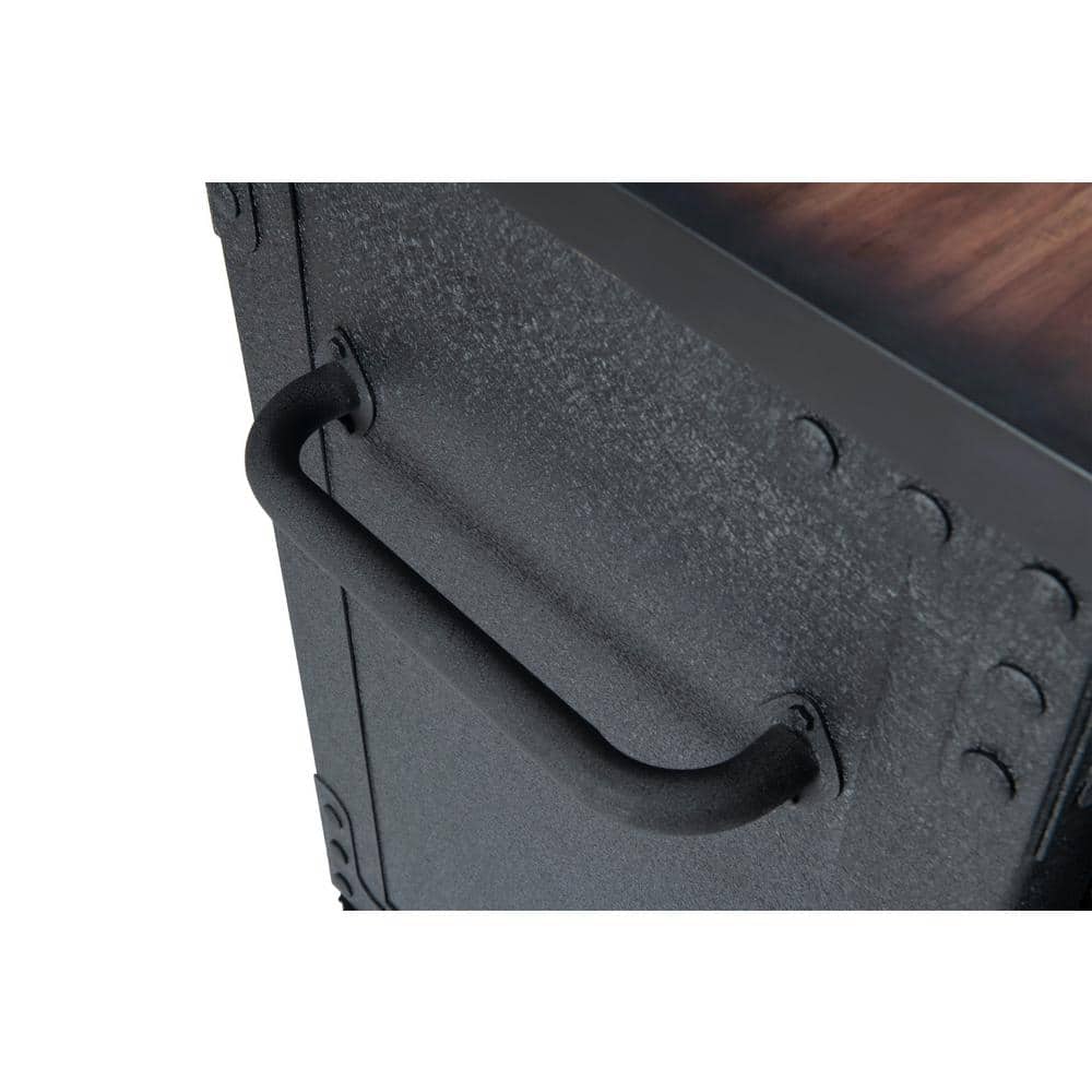 DURAMAX 36 in. W x 20 in. D 5-Drawer Wood Top Roller Cabinet Tool Chest