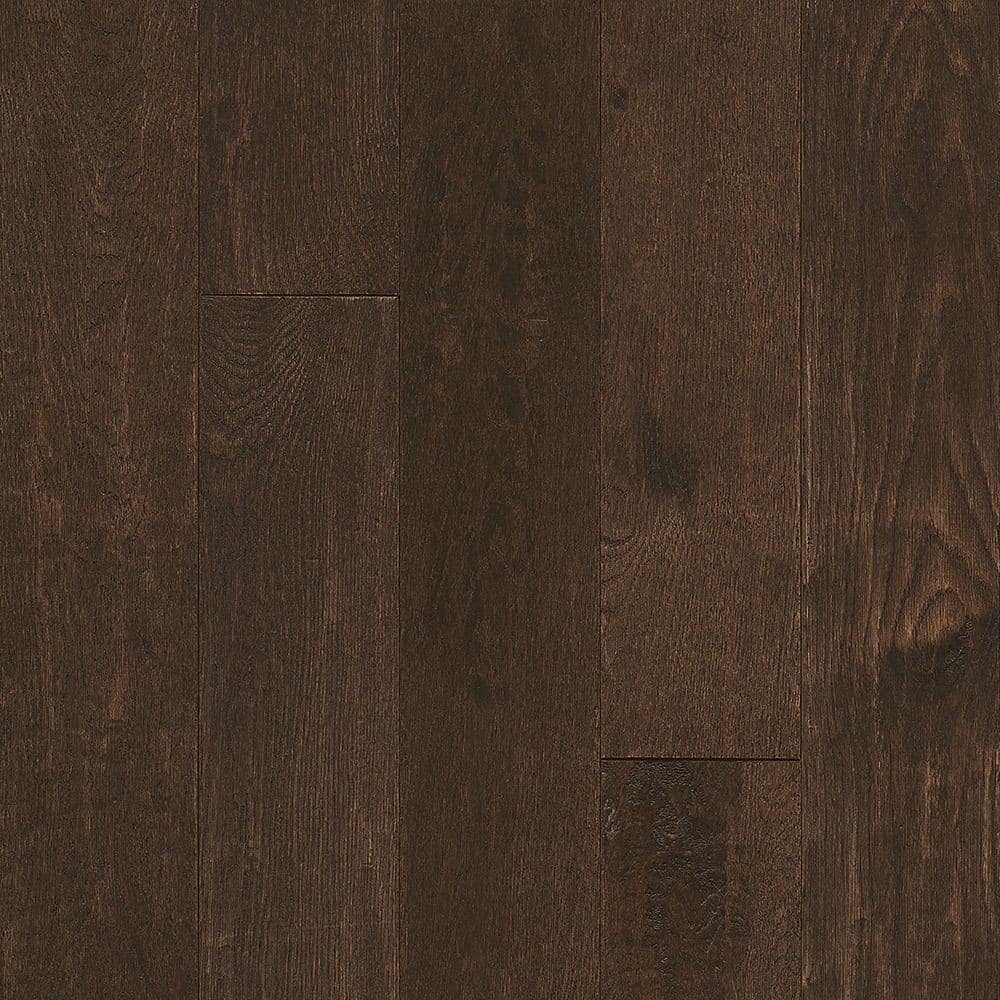 Bruce Revolutionary Rustics Brown Harmony Oak 3/4 in. T x 5 in. W Distressed Solid Hardwood Flooring (23.5 sq.ft./ctn)