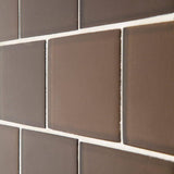 Jeffrey Court Lava Cake Cold Spray Browns/Tans 3 in. x 6 in. Glossy Glass Wall Tile (1 sq. ft. / pack)
