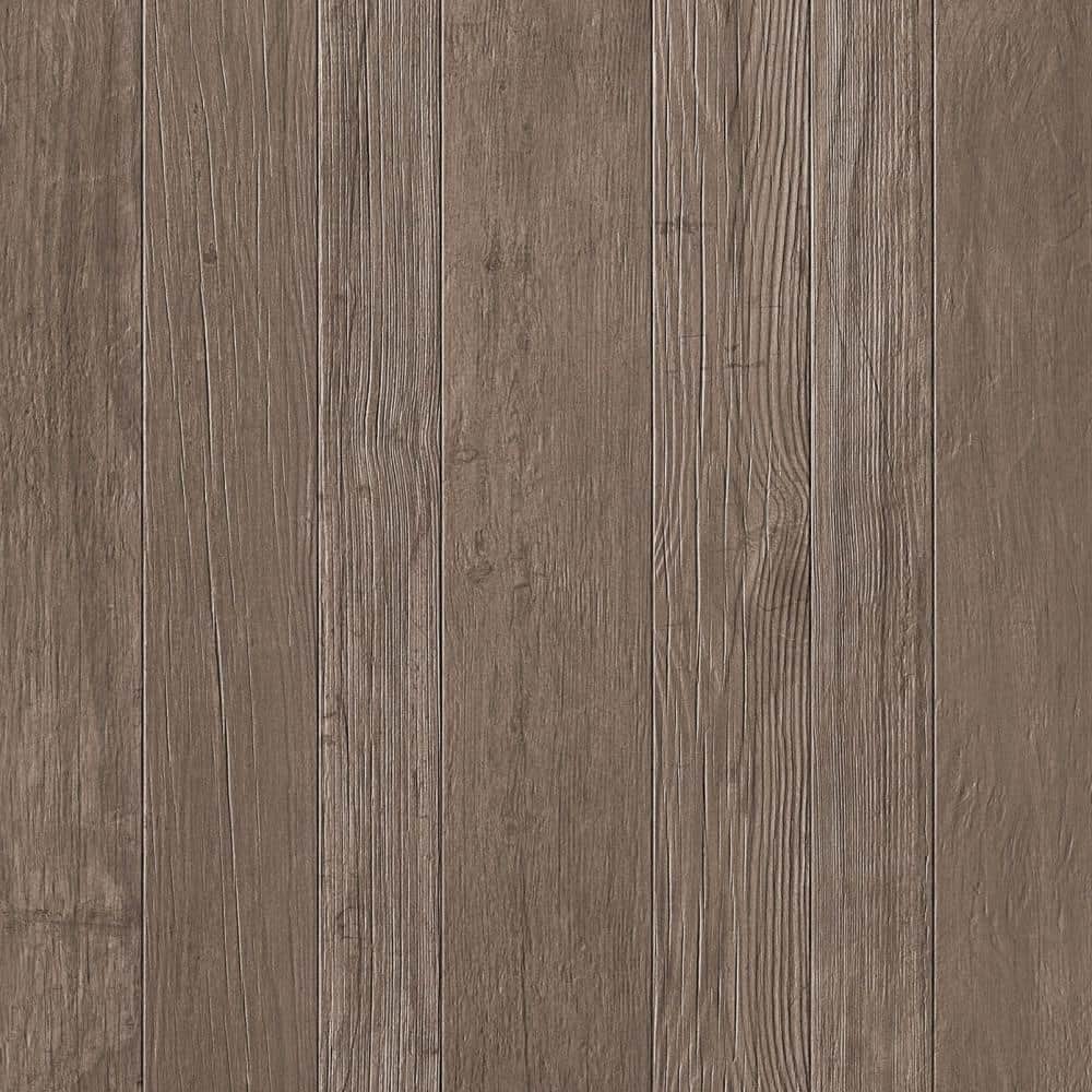 Corso Italia Sample - Foresta Brown 6 in. x 6 in. x 0.75 in. Wood Look Porcelain Paver
