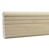 Ornamental Mouldings 75 in. D x 4.5 in. W x 92 in. L Unfinished Poplar Wood Tova Crown Molding
