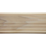 Ornamental Mouldings 75 in. D x 4.5 in. W x 92 in. L Unfinished Poplar Wood Tova Crown Molding