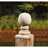 ProWood 4 in. x 4 in. Wood Colonial Ball Post Top Finial (6-Pack)