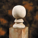 ProWood 4 in. x 4 in. Wood Colonial Ball Post Top Finial (6-Pack)