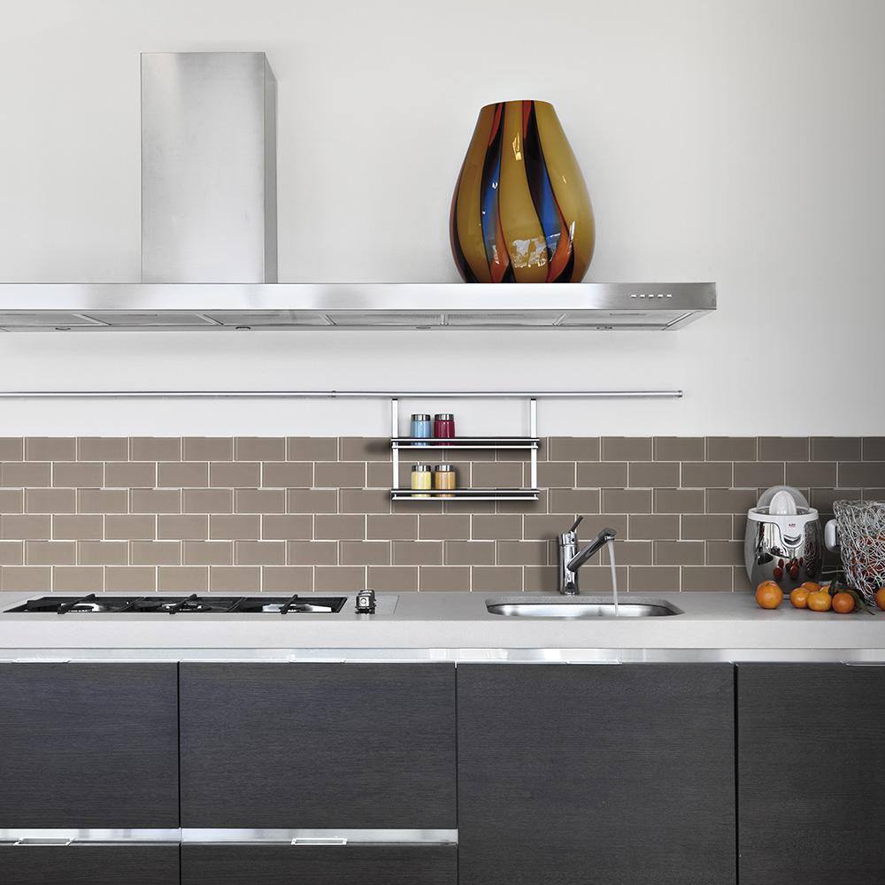 Jeffrey Court Fieldstone Gloss Browns/Tans 3 in. x 6 in. Glass Wall Tile (1 sq. ft. / Pack)