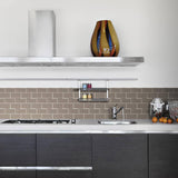Jeffrey Court Fieldstone Gloss Browns/Tans 3 in. x 6 in. Glass Wall Tile (1 sq. ft. / Pack)