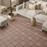 Tidoin Outdoor 1 ft. x 1 ft. Composite Interlocking Tile Deck Tile in Brown(27 Per Box)