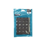 Richelieu 1 in. Round Self-Adhesive Felt Pads, Brown (48-Pack)