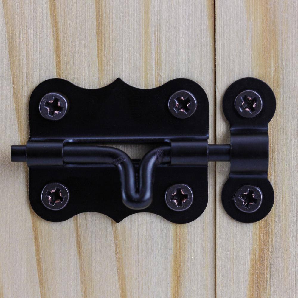 Everbilt 1-3/4 in. Oil-Rubbed Bronze Decorative Barrel Bolt