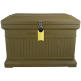 RTS Home Accents ParcelWirx Oak Horizontal Lockable with Smart Lock Package Delivery Box
