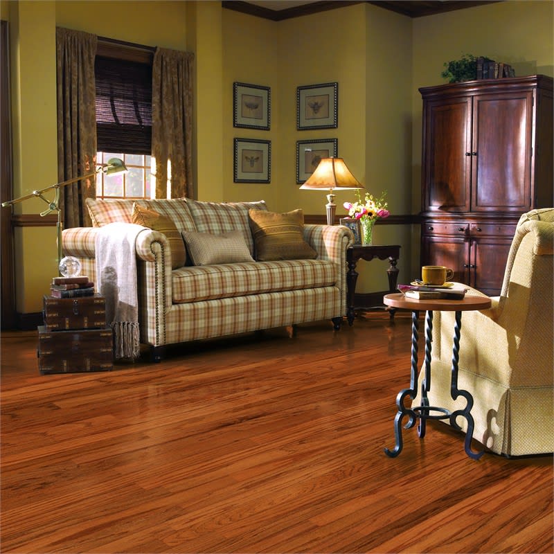 Bruce Colony 3" Wide Engineered Hardwood Flooring, Smooth Oak, Fall Meadow – 31.5 sq. ft. per Carton
