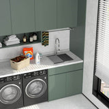 Logmey 22-inch Drop-In Stainless Steel Laundry Utility Sink