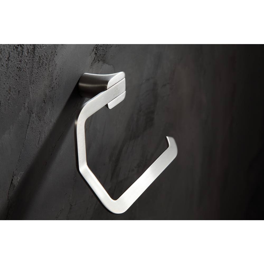 ANZZI Essence Series Wall-Mount Toilet Paper Holder in Brushed Nickel