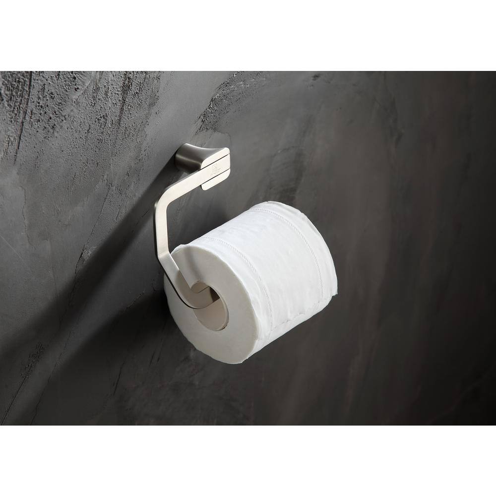 ANZZI Essence Series Wall-Mount Toilet Paper Holder in Brushed Nickel