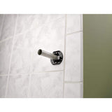 Moen 60 in. Curved Shower Rod with Pivoting Flanges in Brushed Nickel