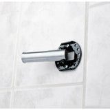 Moen 60 in. Curved Shower Rod with Pivoting Flanges in Brushed Nickel