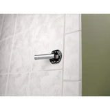 Moen 60 in. Curved Shower Rod with Pivoting Flanges in Brushed Nickel
