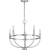 Progress Lighting Camperdown 5-Light Brushed Nickel Chandelier