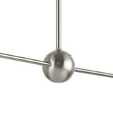 Progress Lighting Trimble 2-Light Brushed Nickel Linear Chandelier