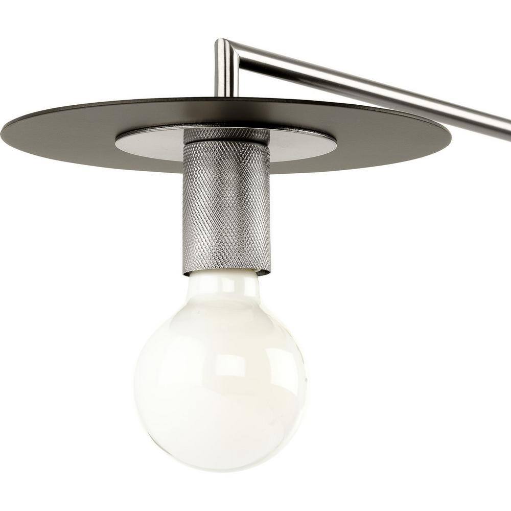 Progress Lighting Trimble 2-Light Brushed Nickel Linear Chandelier