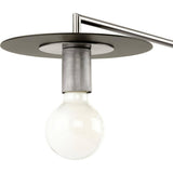 Progress Lighting Trimble 2-Light Brushed Nickel Linear Chandelier
