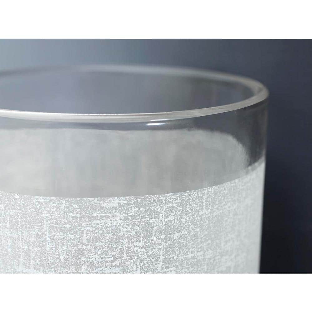 Progress Lighting Alexa Collection 5-Light Brushed Nickel Etched Linen With Clear Edge Glass Modern Chandelier Light