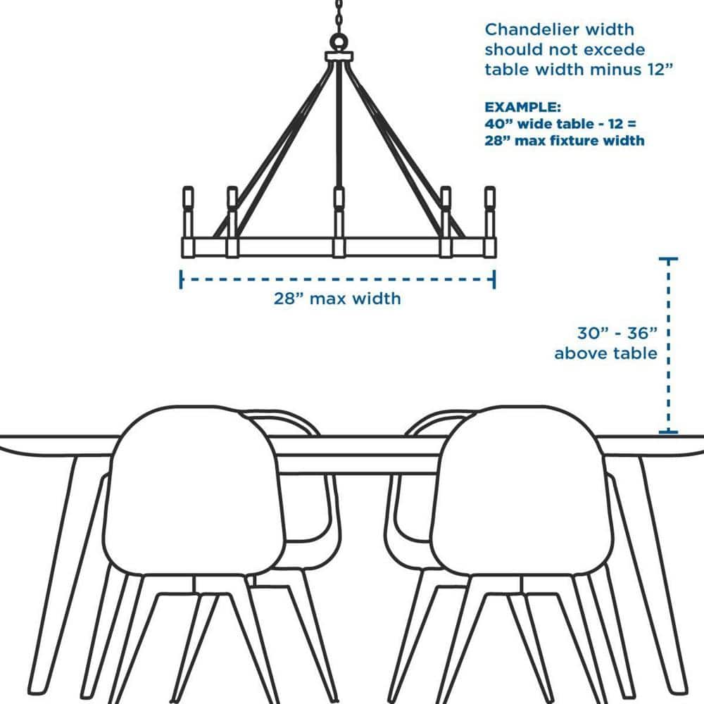 Progress Lighting Alexa Collection 5-Light Brushed Nickel Etched Linen With Clear Edge Glass Modern Chandelier Light