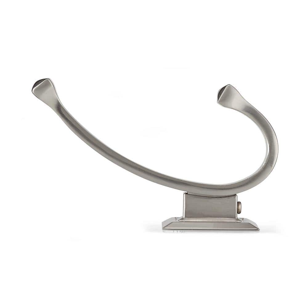 Richelieu 5-1/8 in. (130 mm) Brushed Nickel Decorative Wall Hook