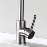 ANZZI Carriage Single Handle Standard Kitchen Faucet in Brushed Nickel