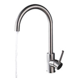 ANZZI Carriage Single Handle Standard Kitchen Faucet in Brushed Nickel