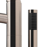 Wyndham Collection Taron Freestanding Tub Faucet, Brushed Nickel