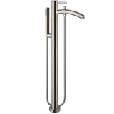 Wyndham Collection Taron Freestanding Tub Faucet, Brushed Nickel