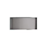 Transolid Storage Pod 34.5 in. x 14 in. 18-Gauge Stainless Steel Shower Niche