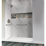 Transolid Storage Pod 46.5 in. x 14 in. 18-Gauge Stainless Steel Shower Niche