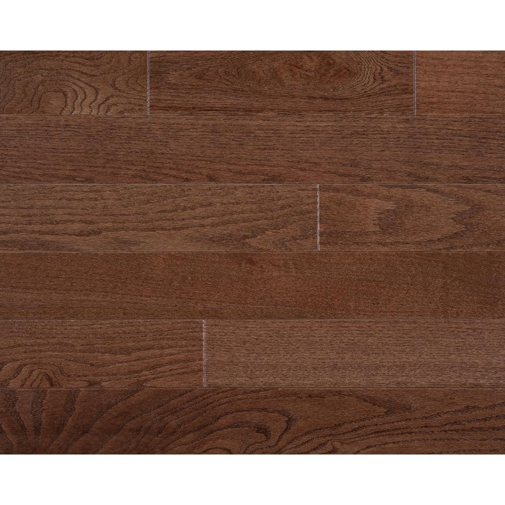 CENTURY FLOORING Bryson Brown Red Oak 3/4 in. T x 3.25 in. W Solid Hardwood Flooring (27.00 sq.ft./case)