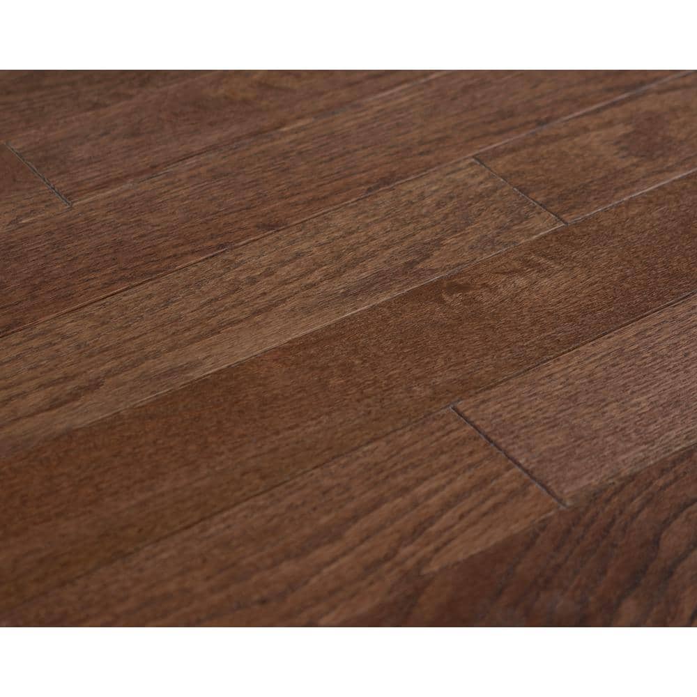 CENTURY FLOORING Bryson Brown Red Oak 3/4 in. T x 3.25 in. W Solid Hardwood Flooring (27.00 sq.ft./case)