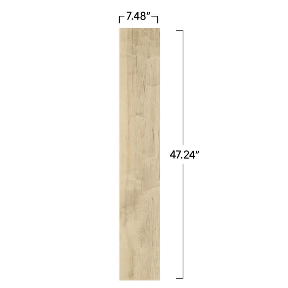 Pergo Outlast+ Buff Weathered Maple 12 mm T x 7.4 in. W Waterproof Laminate Wood Flooring (19.63 sq. ft./Case)