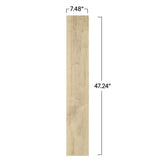 Pergo Outlast+ Buff Weathered Maple 12 mm T x 7.4 in. W Waterproof Laminate Wood Flooring (19.63 sq. ft./Case)