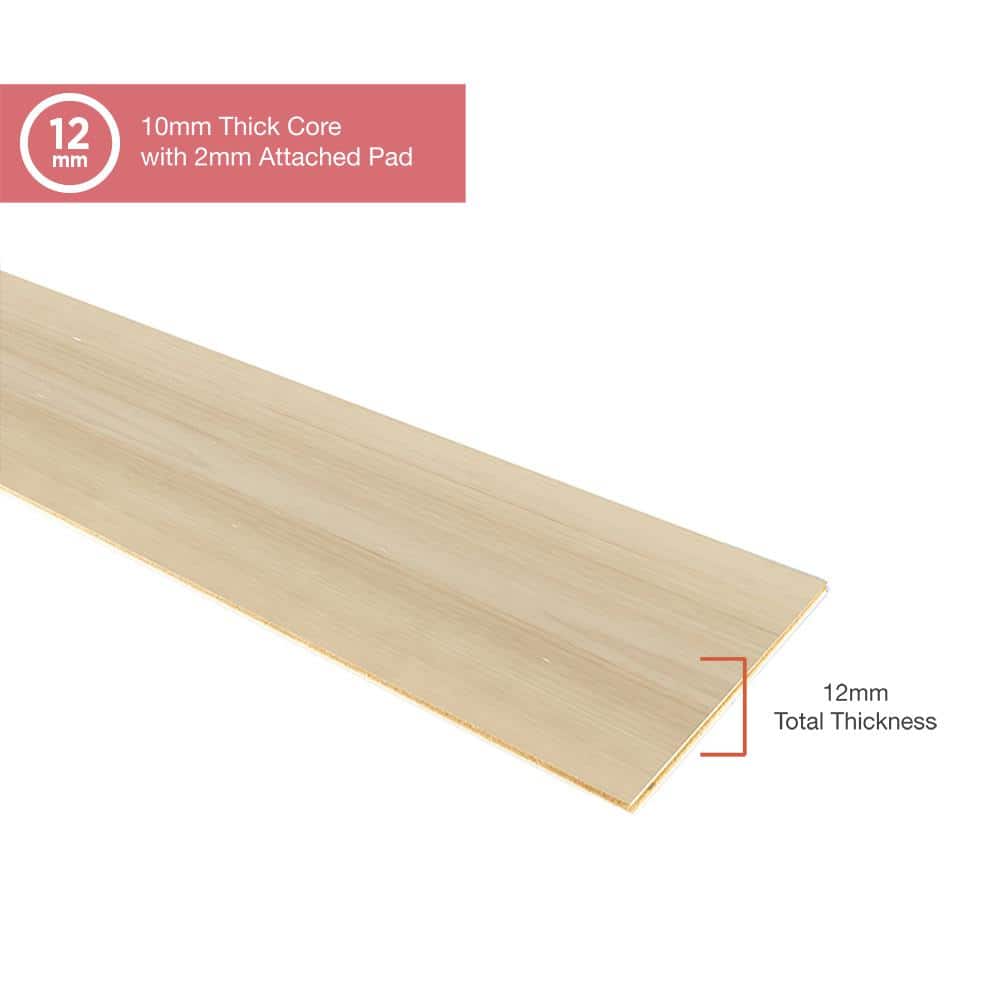 Pergo Outlast+ Buff Weathered Maple 12 mm T x 7.4 in. W Waterproof Laminate Wood Flooring (19.63 sq. ft./Case)