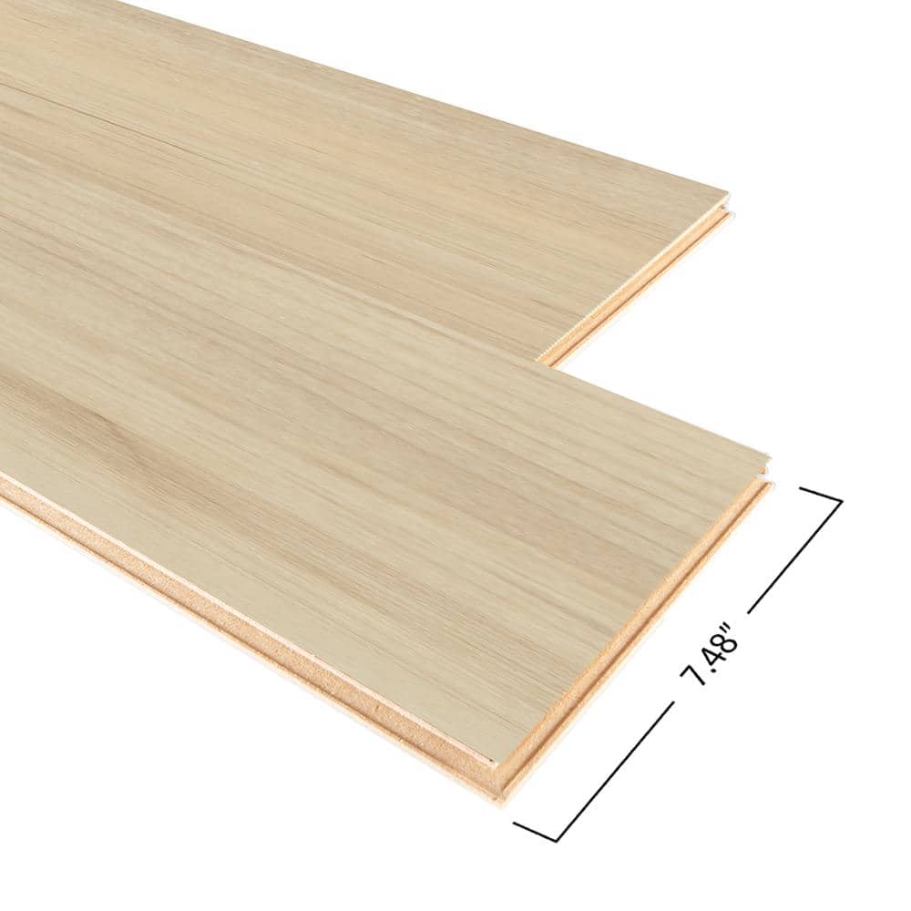 Pergo Outlast+ Buff Weathered Maple 12 mm T x 7.4 in. W Waterproof Laminate Wood Flooring (19.63 sq. ft./Case)