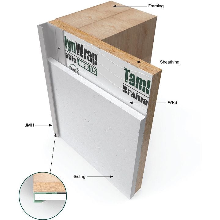 Tamlyn XtremeTrim Standard J-Mold 5/16" x 10'