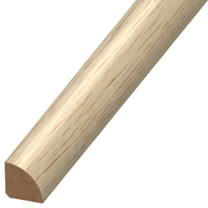 DuraDecor Liz Marie's Modern Maven Bungalow Beige 0.75 in. T x 0.75 in. W x 94 in. L Quarter Round Molding