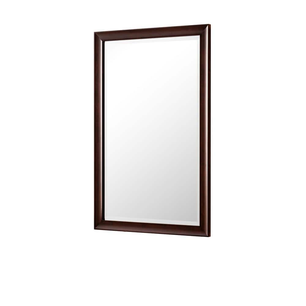 James Martin Vanities Glenbrooke 26" x 40" Burnished Mahogany Vanity Mirror
