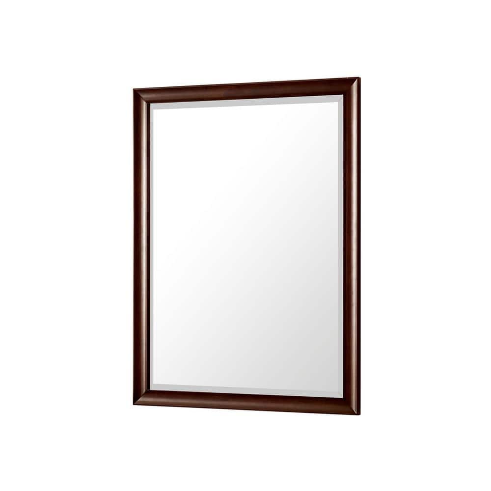 James Martin Vanities Glenbrook 30" x 40" Burnished Mahogany Vanity Mirror