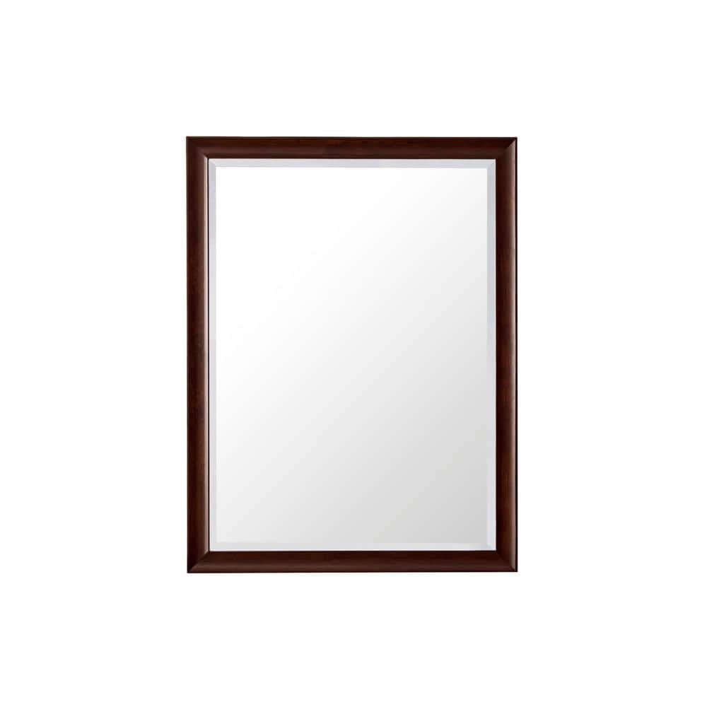 James Martin Vanities Glenbrook 30" x 40" Burnished Mahogany Vanity Mirror