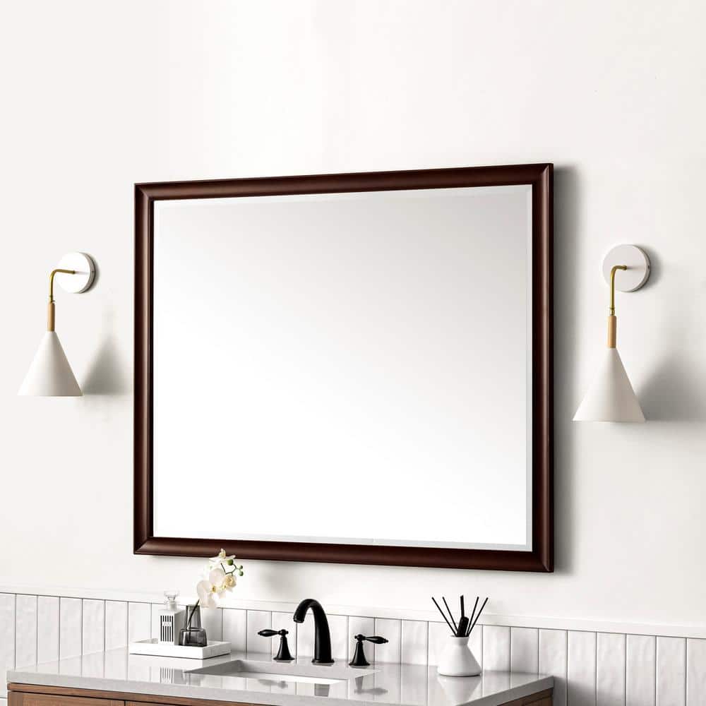 James Martin Vanities Glenbrooke 48" Burnished Mahogany Vanity Mirror