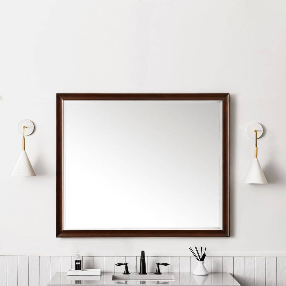 James Martin Vanities Glenbrooke 48" Burnished Mahogany Vanity Mirror