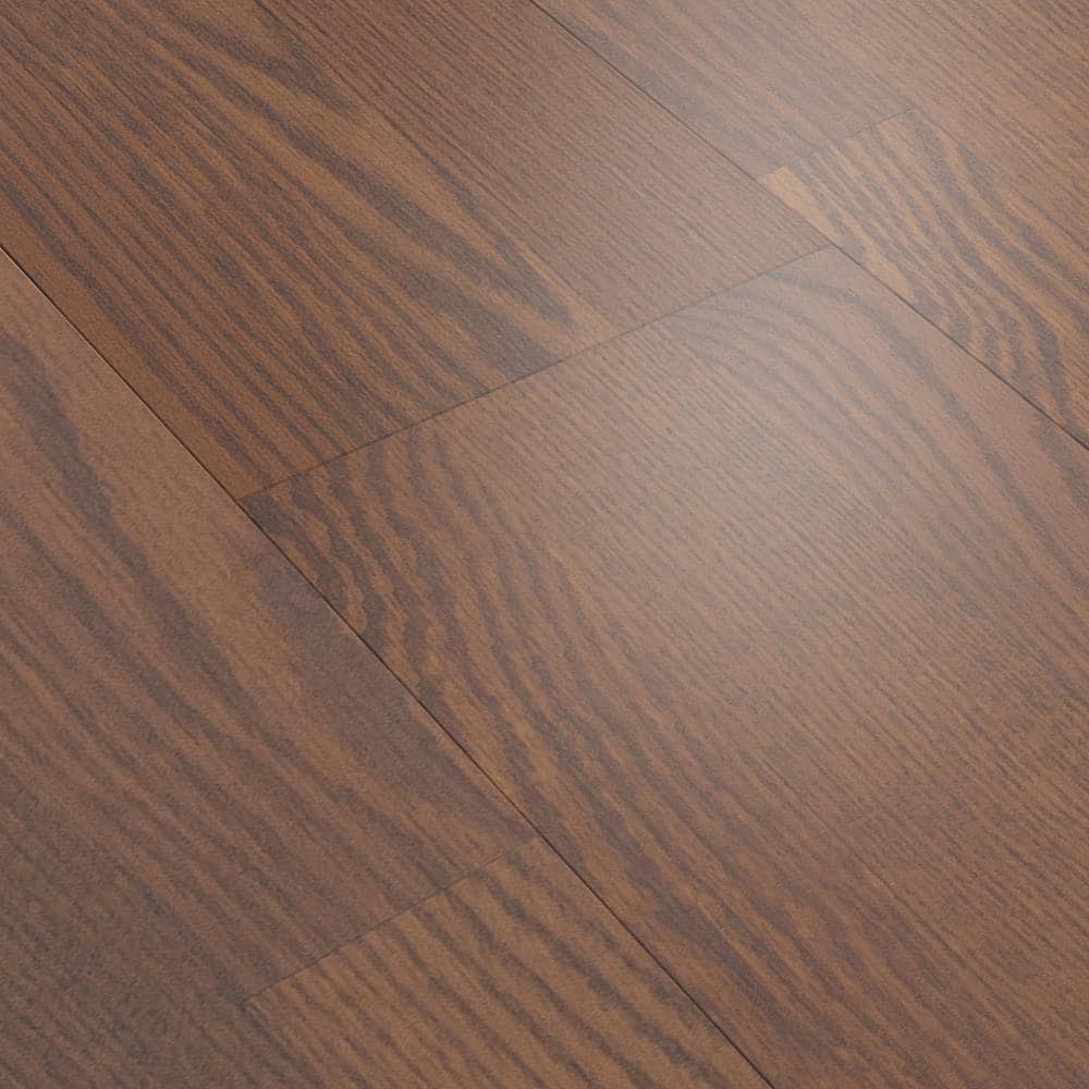 Pergo XP Burnt Anndel Oak 10 mm T x 7.4 in. W x 47.2 in. L Laminate Wood Flooring (19.63 sq. ft./Case)